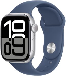 Купить Смарт-часы Apple Watch SE 2024 A2722 40мм OLED корп.серебристый Sport Band рем.синий разм.брасл.:130-180мм (MXEC3LL/A) - 4D-15206186 из реестра по лучшей цене