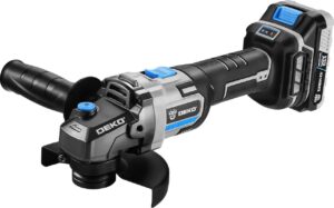 Купить Углошлифовальная машина Deko DKAG20 9000об/мин рез.шпин.:M14 d=125мм (063-4027) - 4D-14780601 из реестра по лучшей цене