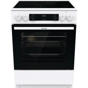 Купить Плита GORENJE/ Тип плиты: электрическая, Тип варочной поверхности: стеклокерамическая, Цвет: белый, Гриль: Есть, Ширина, см: 60 - 4D-13163261 из реестра по лучшей цене