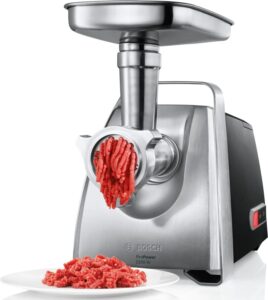 Купить Мясорубка Bosch MFW68660 2200Вт черный - 4D-13399633 из реестра по лучшей цене