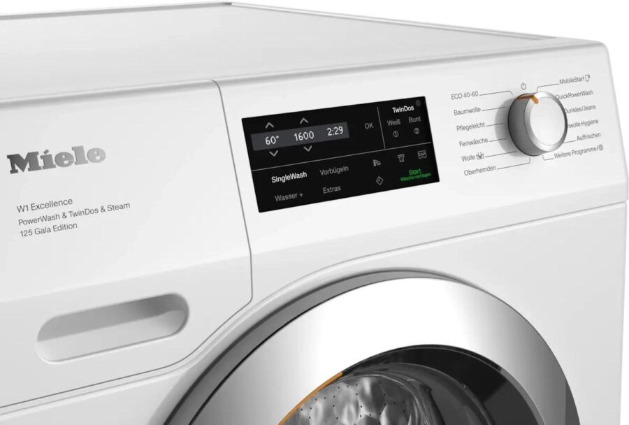 Стиральная машина Miele WEI895 WCS 125 класс: A загр.фронтальная макс.:9кг белый инвертер — изображение 3