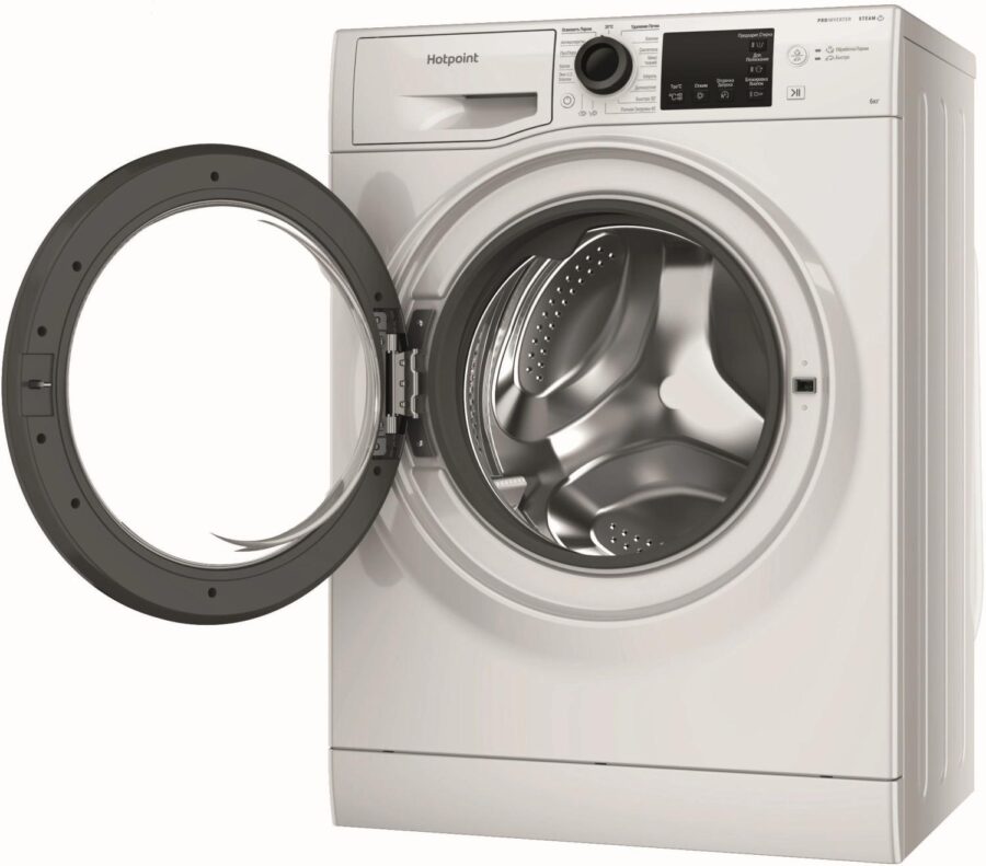 Стиральная машина Hotpoint NSB 6039 K VE RU класс: A загр.фронтальная макс.:6кг белый инвертер — изображение 4