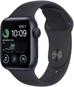 Купить Смарт-часы Apple Watch SE 2024 A2723 44мм OLED корп.темная ночь Sport Band рем.темная ночь разм.брасл.:150-200мм (MXEK3LL/A) - 4D-15273591 из реестра по лучшей цене