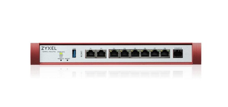 Межсетевой экран/ Межсетевой экран Zyxel USG FLEX 200HP, Rack, 1xRJ-45: 1/2.5G (LAN/WAN), 1xRJ-45: 1/2.5G PoE+ (LAN/WAN), 6xRJ-45: 1G (LAN/WAN), 1xUSB3.0 ** — изображение 2
