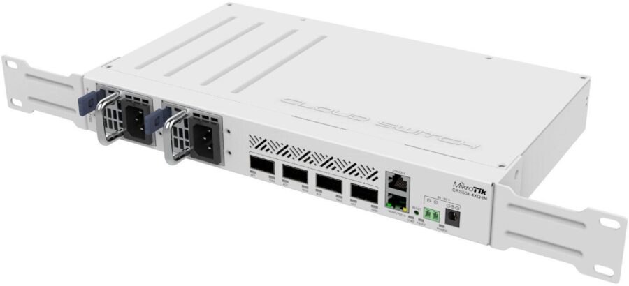 Коммутатор MikroTik CRS504-4XQ-IN 1x100Мбит/с 4xQSFP28 управляемый — изображение 4