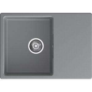 Купить Кухонная мойка GRANFEST URBAN 668L dark gray 1-чаша+крыло 680*490мм, монтаж: врезной, материал: кварц, цвет: темно-серый - 4D-15265662 из реестра по лучшей цене