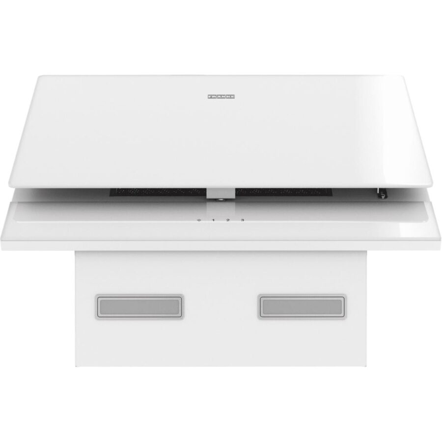 Вытяжка Franke/ Best, Вытяжка наклонная TEMPER 60 WH, 60 см, 1000 м3/ч, сенсорное управление, LED освещение, 62 дБ, Угольный фильтр Ф-09 (опция), Основной цвет белый, Фальштруба белый цвет — изображение 4