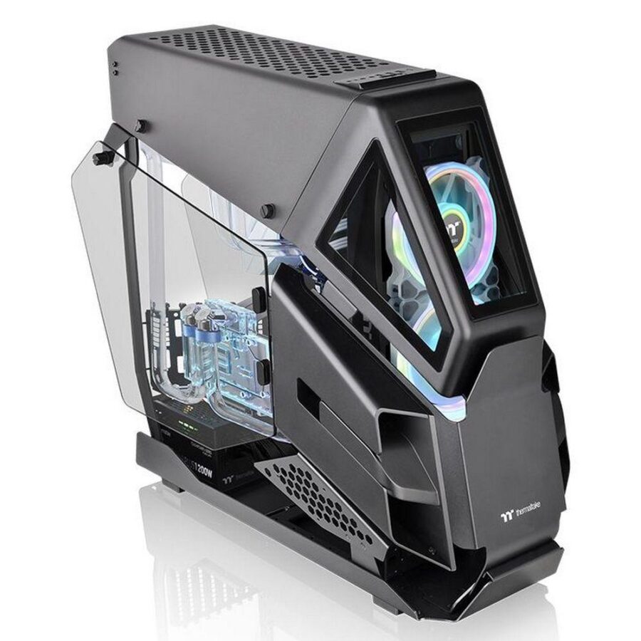 Корпус Thermaltake Bad Pack AH T600 CA-1Q4-00M1WN-00 Black/Win/SPCC/5mm Tempered Glass*2 (524001)