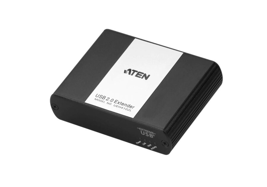 4-портовый USB 2.0-удлинитель по кабелю Cat.5/ 4-Port USB 2.0 Cat 5 Extender over LAN