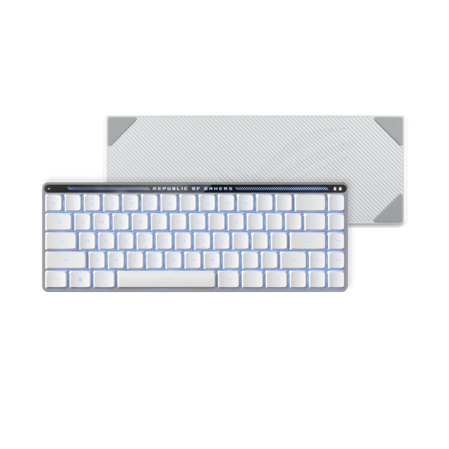Клавиатура ASUS M603 FALCHION RX LP ROG RX Blue ABS 65% USB 2.4GHz BT — изображение 2