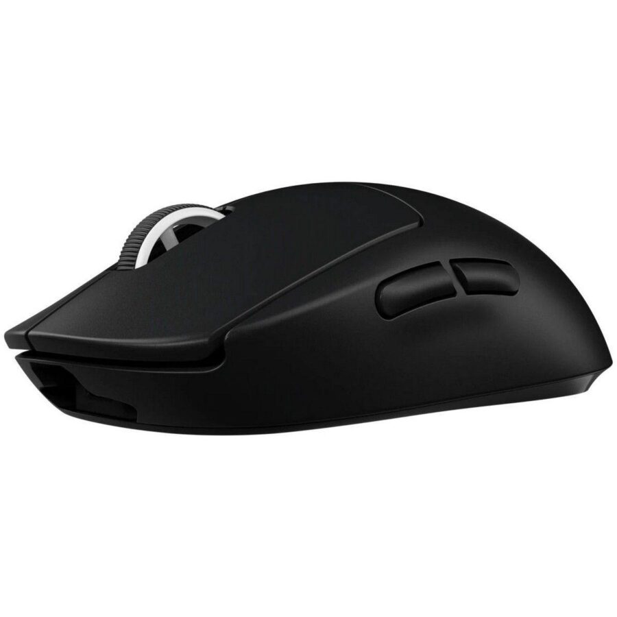 Мышь Logitech Мышь игровая Logitech G PRO X Superlight Black черная, беспроводная Lightspeed, cенсор Hero 25K 100-25600dpi, 5 кнопок, облегченная 63гр, правый хват — изображение 3
