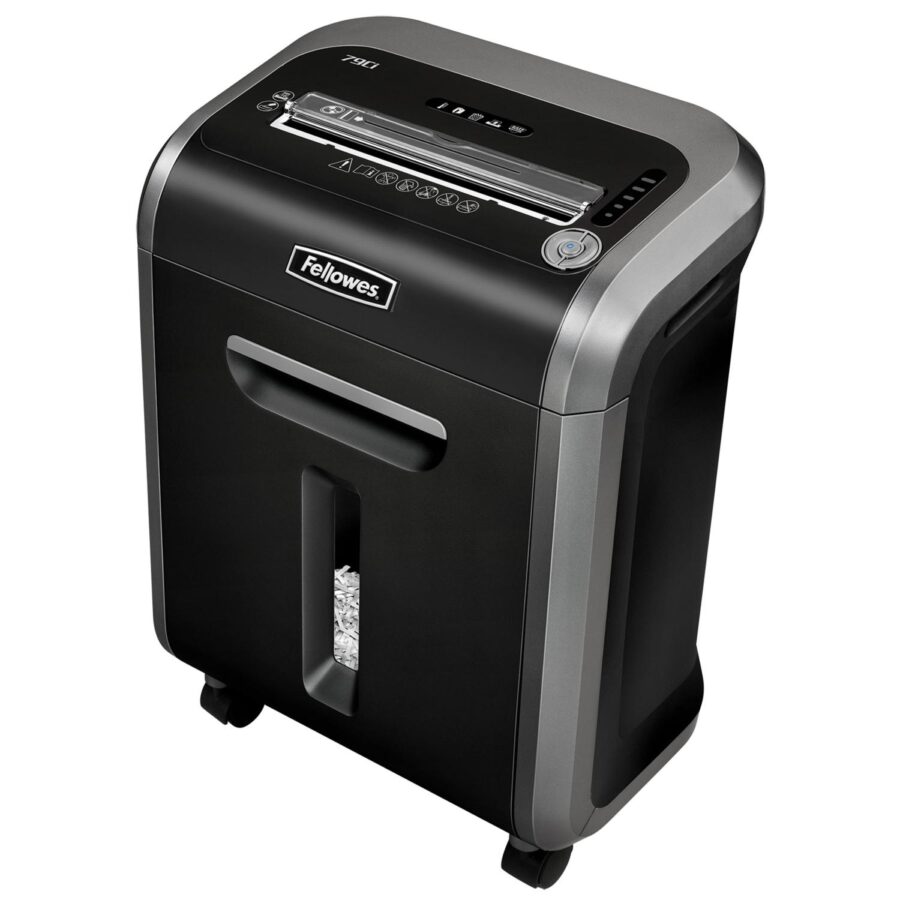 Шредер Fellowes® Powershred® 79Ci, DIN P-4, 4х38 мм, 16 лст., 23 лтр., 100% Jam Proof™, SafeSense™ Шредер Fellowes® Powershred® 79Ci — изображение 3
