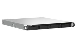 Купить Система хранения данных QNAP SMB 1U/4bay QC 2,0GhzCPU/8Gb(upto16Gb)/upto 28HDD with TL-R1200S-RP/SATA(3,5" 2,5")/ 2xUSB3.2 2xUSB2.0/1xEXP.slot/1xHDMI/2x2,5GbE/iSCSI/1xPS/no rail(RAIL-B02)/3YW TS-464U-8G-EU-RU - 4D-13762131 из реестра по лучшей цене