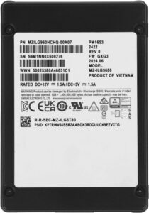 Купить Накопитель SSD Samsung 960GB SAS для да MZILG960HCHQ-00A07 (MZILG960HCHQ-00A07) 2.5" - 4D-14794785 из реестра по лучшей цене