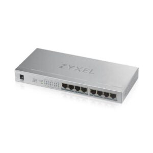 Купить Коммутатор Коммутатор PoE+ Zyxel GS1008HP, 8xGE PoE+, настольный, металлический, бесшумный, бюджет PoE 60 Вт - 4D-15320312 из реестра по лучшей цене