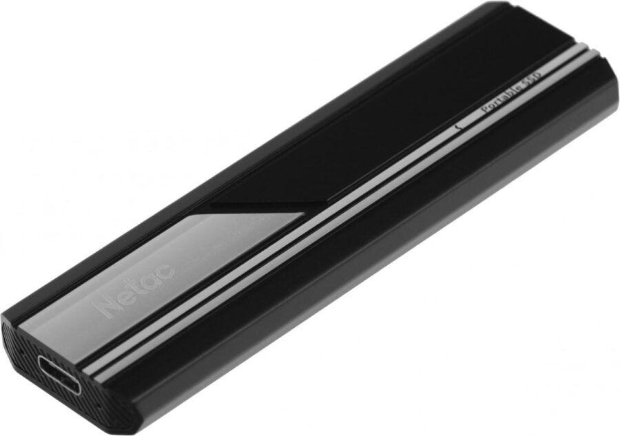 Накопитель SSD Netac USB-C 2TB NT01ZX10-002T-32BK ZX10 1.8" черный — изображение 2