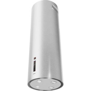 Купить Вытяжка/ Кухонная вытяжка LEE ISLA (sensor) 39 INOX, островная, потолочный монтаж, цилиндрическая, 38 см, 1000 м3/ч, 4 скорости, сенсорное управление, энергоэффективность В, цвет нерж. сталь - 4D-14331346 из реестра по лучшей цене