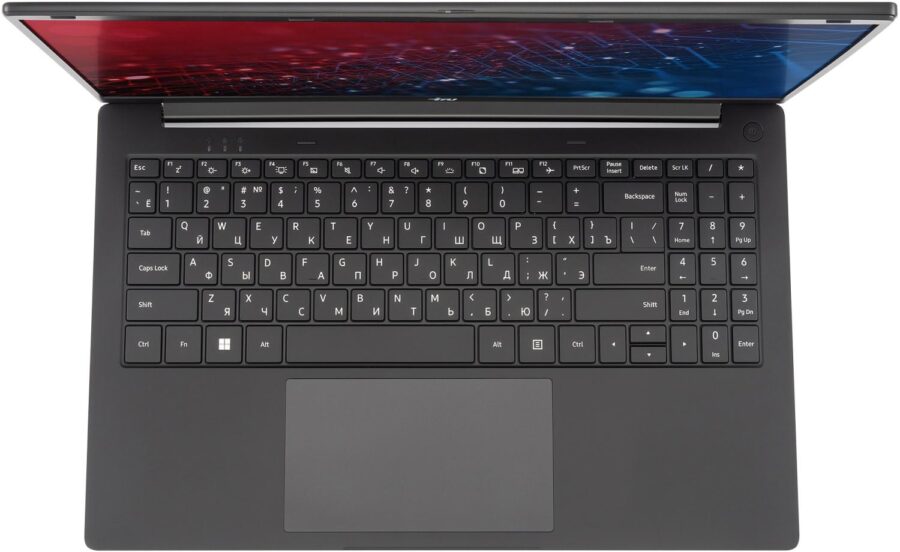Ноутбук IRU Strato 15ALI Core i7 1255U 32Gb SSD1Tb Intel Iris Xe graphics 15.6" IPS FHD (1920x1080) Windows 11 Pro Multi Language 64 black WiFi BT Cam 6000mAh (2084679) — изображение 2