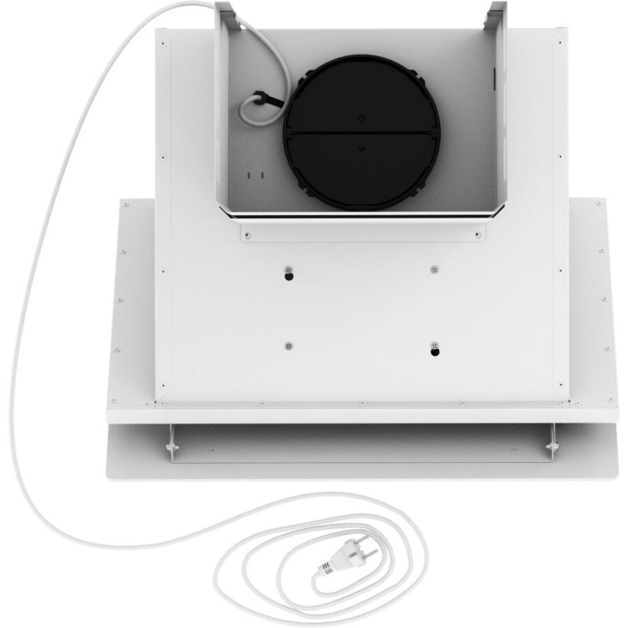Вытяжка Franke/ Best, Вытяжка наклонная TEMPER 50 WH, 50 см, 1000 м3/ч, сенсорное управление, LED освещение, 62 дБ, Угольный фильтр Ф-09 (опция), Основной цвет белый, Фальштруба белый цвет — изображение 4