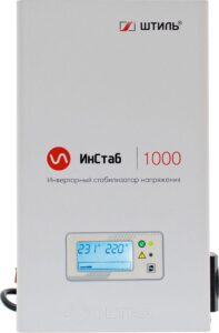 Купить Стабилизатор напряжения Штиль ИнСтаб IS1000 800Вт 1000ВА белый - 4D-13218361 из реестра по лучшей цене