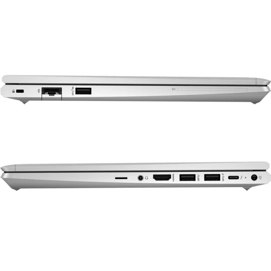 Ноутбук HP EliteBook 640 G9 14"(1920x1080)/Intel Core i5 1235U(1.3Ghz)/8192Mb/512SSDGb/noDVD/Int:Intel Iris Xe Graphics/Cam/BT/WiFi/51.3WHr/war 1y/1.37kg/Pike Silver /DOS + EN Kbd — изображение 3