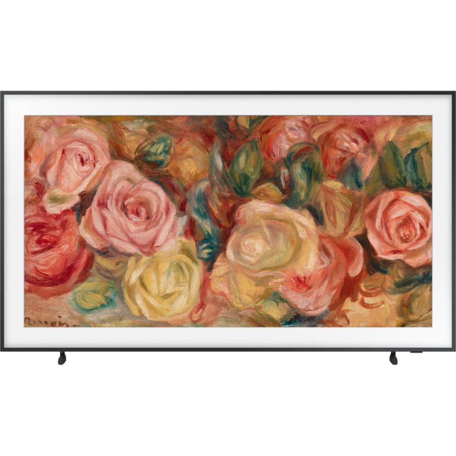 Телевизор ЖК 55'' Samsung/ 55", QLED Frame, Ultra HD, Matte Display, 120Hz, Tizen Smart TV, Wi-Fi, Voice, DVB-T2/C/S2, 2.0.2Ch, 40W, OTS, FreeSync Premium, 4HDMI, 2 USB, One Connect (Y22 4K), BLACK 2024