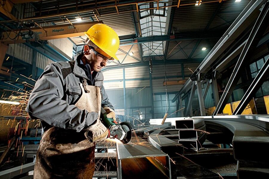 Углошлифовальная машина Metabo WE 15-125 Quick 1550Вт 11000об/мин рез.шпин.:M14 d=125мм (600448000) — изображение 4