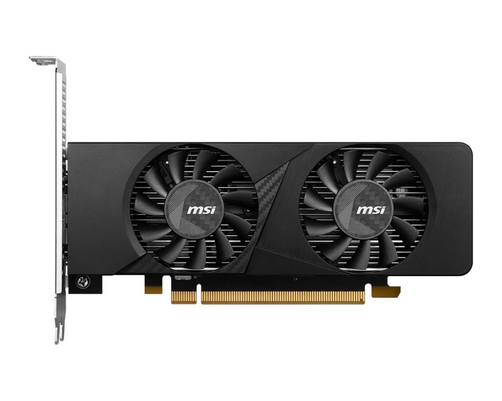 Видеокарта/ VGA MSI NVIDIA GeForce RTX 3050 LP 6G OC 6GB, GDDR6/96-bit, PCIe 4.0, 2xHDMI 2.1, 1xDP, 2.1-slot — изображение 2