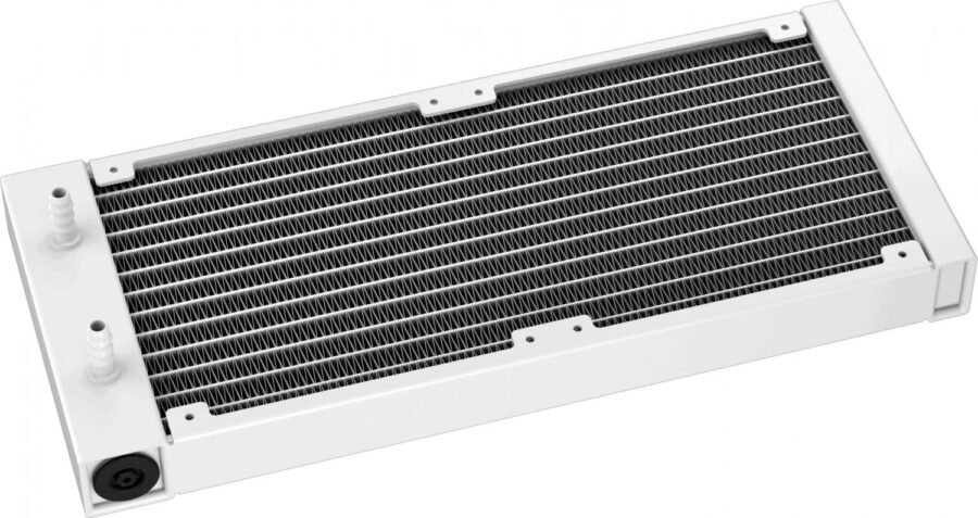 Система водяного охлаждения Deepcool Mystique 240 ARGB Soc-AM5/AM4/1200/1700/1851 белый 4-pin 38.71dB Al LCD 1543gr Ret (R-LX240-WHDSNMCP-G-1) — изображение 4