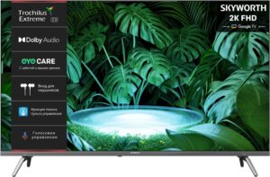 Купить Телевизор LED Skyworth 40" 40E55G Eye Care черный FULL HD 60Hz DVB-T DVB-T2 DVB-C DVB-S DVB-S2 USB WiFi Smart TV - 4D-14393212 из реестра по лучшей цене
