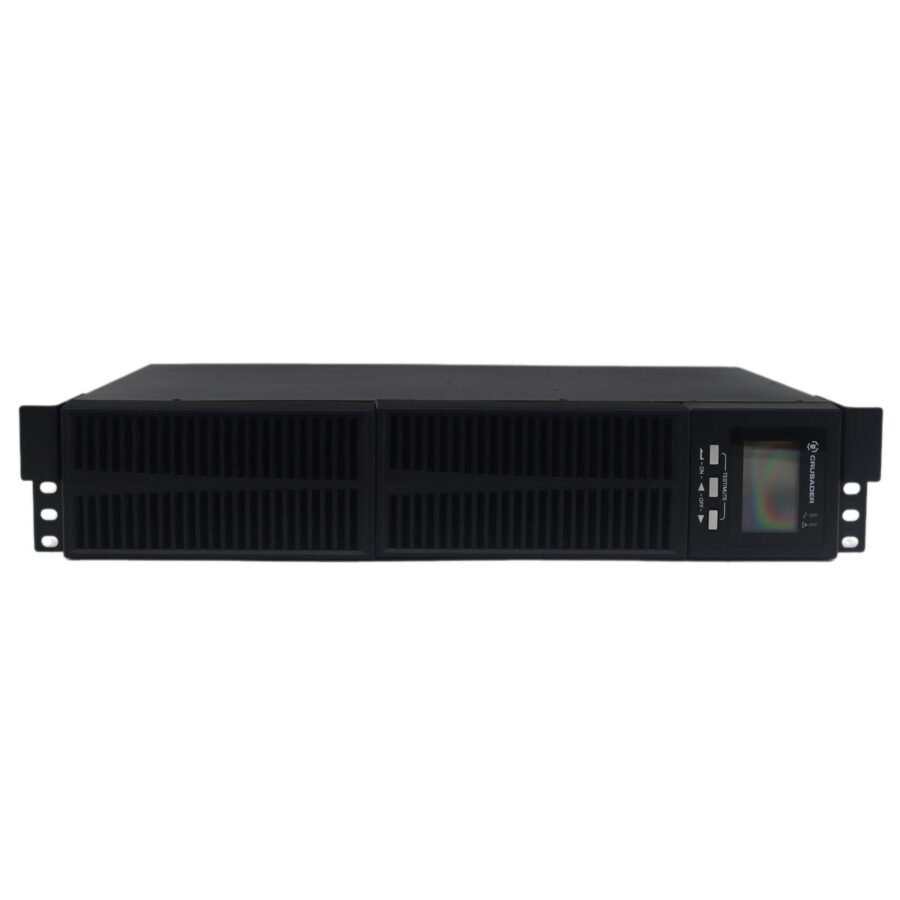 Источник бесперебойного питания  ИБП Crusader Stabline RTIO-3000VA (3000Ва, 2700Вт, 8xIEC320, LCD, USB type-B, 1xRS232, SNMP-слот, чистая синусоида)