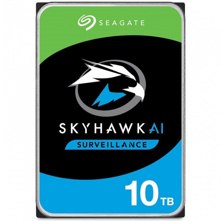 Жесткий диск Seagate SkyHawk AI Surveillance  ST10000VE001 10TB 3.5" SATA 6Gb/s, 7200rpm, 256MB, 24x7, CMR, Air, Bulk {20} (029452) — изображение 2