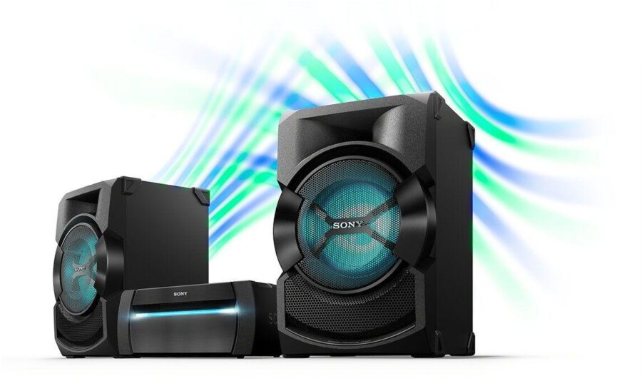 Минисистема Sony Shake-X10 черный 1200Вт CD CDRW DVD DVDRW FM USB BT — изображение 2