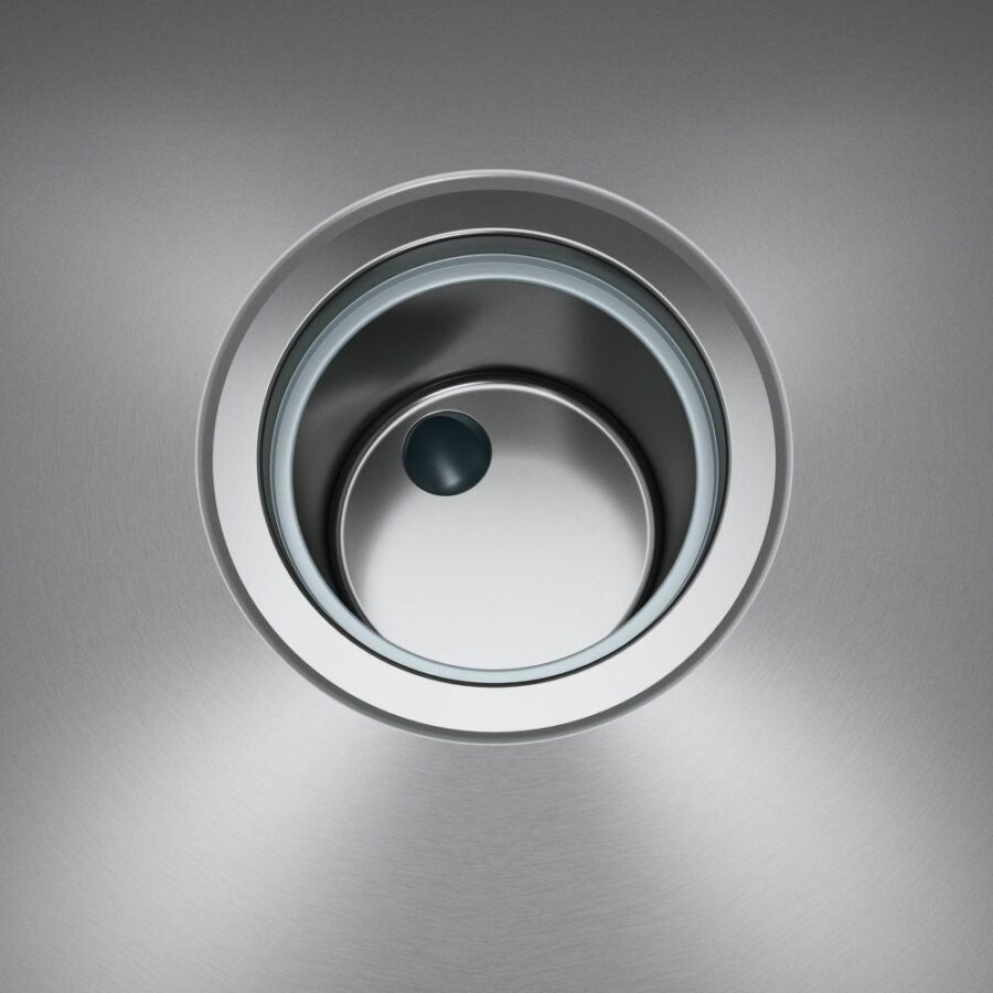 Мойка Franke MQX 110-50/ Best, Мойка Maris Quiet MQX 110-50, полированная нержавеющая сталь, подстольный монтаж, 1 чаша без крыла, 500x400 мм. — изображение 3