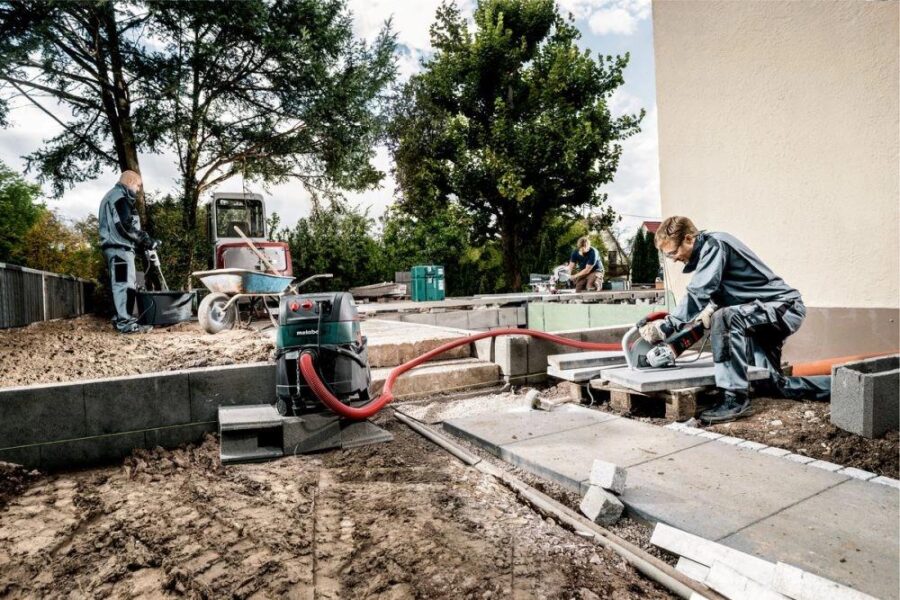 Углошлифовальная машина Metabo WE 26-230 MVT Quick 2600Вт 6600об/мин рез.шпин.:M14 d=230мм (606475000) — изображение 3
