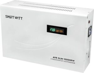 Купить Стабилизатор напряжения Smartwatt AVR Slim 10000RW 10000ВА белый - 4D-15285718 из реестра по лучшей цене