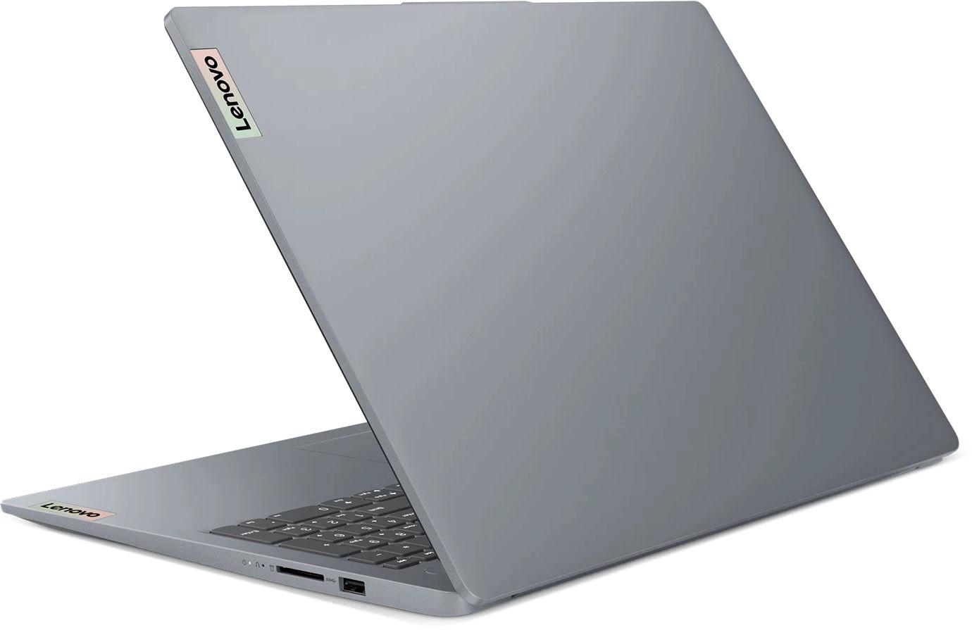 Ноутбук Lenovo IdeaPad Slim 3 15IRU8 Core i3 1305U 8Gb SSD256Gb Intel UHD Graphics 15.6" TN FHD (1920x1080) без ОС grey WiFi BT Cam (82X7004BPS) — изображение 4