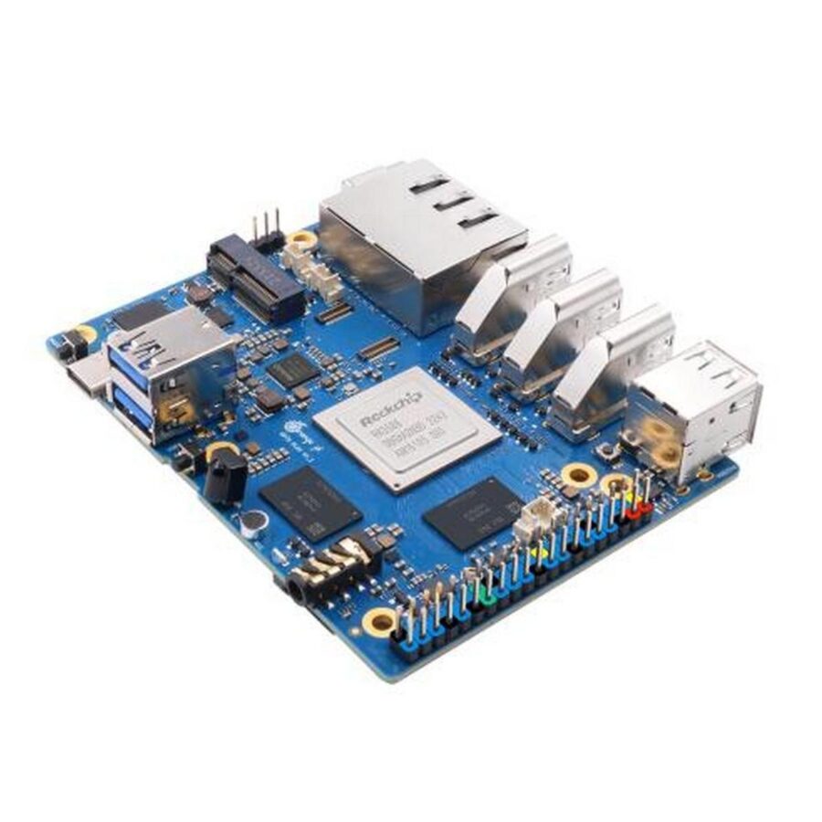 Одноплатный компьютер Orange Pi 5 Plus 16GB   Rockchip RK3588, 16Gb, HDMI 2.1, Gigabit LAN port, USB2.0/3.0, microSD card slot, USB Type-C power port 5V@4A, без блока питания. — изображение 2