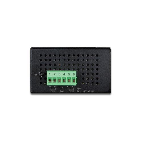 коммутатор/ PLANET IP30 Industrial 8-Port 10/100/1000T + 2-Port 100/1000X SFP Ethernet Switch (-40~75 degrees C) — изображение 3