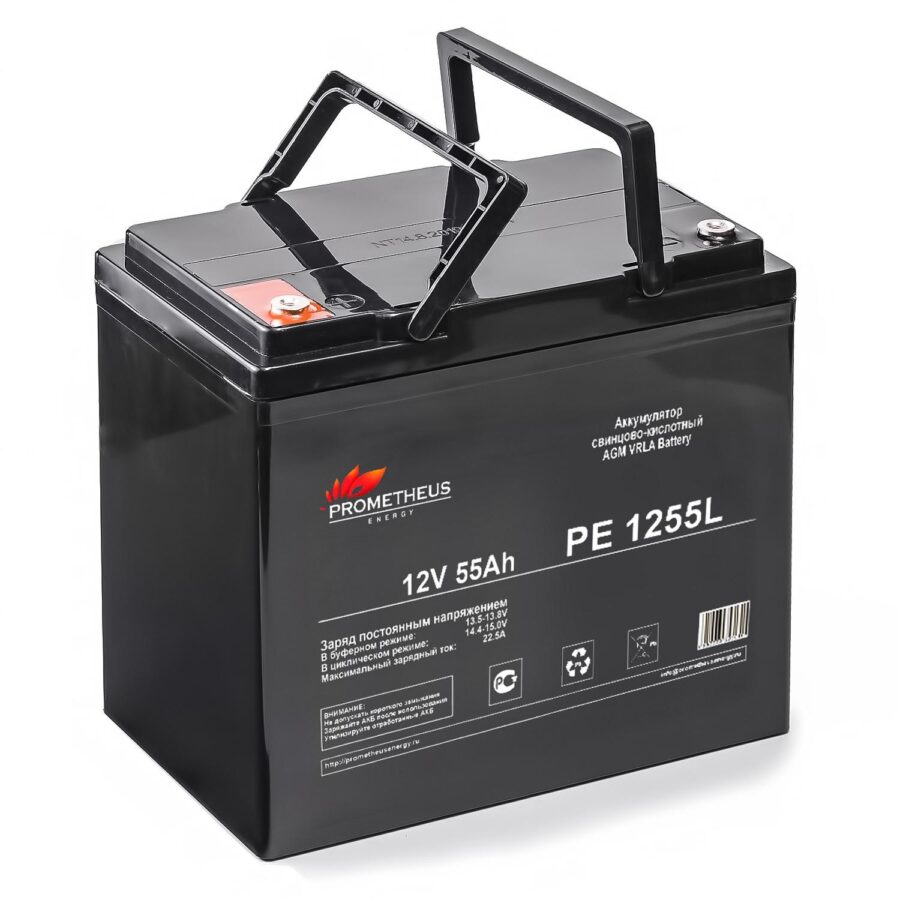 Батарея для ИБП Prometheus Energy PE 1255L 12В 55Ач — изображение 2