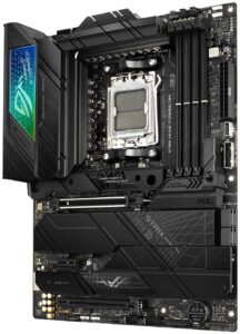 Купить Материнская плата Asus ROG STRIX X670E-F GAMING WIFI SocketAM5 AMD X670 4xDDR5 ATX AC`97 8ch(7.1) 2.5Gg RAID+HDMI+DP - 4D-13410789 из реестра по лучшей цене