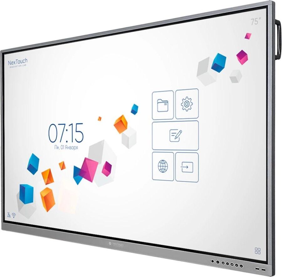 Интерактивная панель NexTouch NextPanel 75 IFPKV3INT75 75" Android IR DDR4 8Gb SSD 64Gb 4K (3840x2160) WiFi — изображение 2