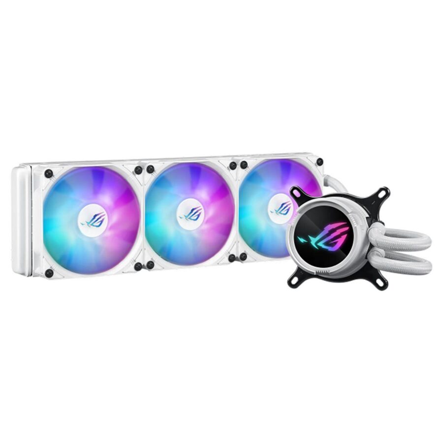 Жидкостная система охлаждения ASUS ROG STRIX LC III 360 ARGB WHT /AIO COOLER,ASETEK,SIGRID V2, ARGB — изображение 3