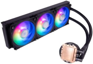 Купить Система водяного охлаждения Cooler Master PL360 Flux ARGB Soc-AM5/AM4/1200/1700/1851 черный 4-pin 32dB Al 250W Ret (MLY-D36M-A23PZ-R1) - 4D-14699733 из реестра по лучшей цене