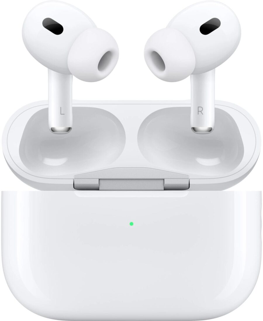 Гарнитура внутриканальные Apple AirPods Pro 2 2023 USB-C A3047/A3048/A2968 белый беспроводные bluetooth в ушной раковине (MTJV3LL/A)