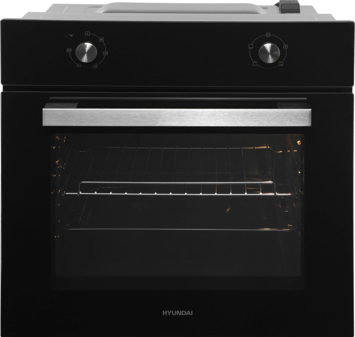 Духовой шкаф Электрический Hyundai HEO 62312 BG черный — изображение 3