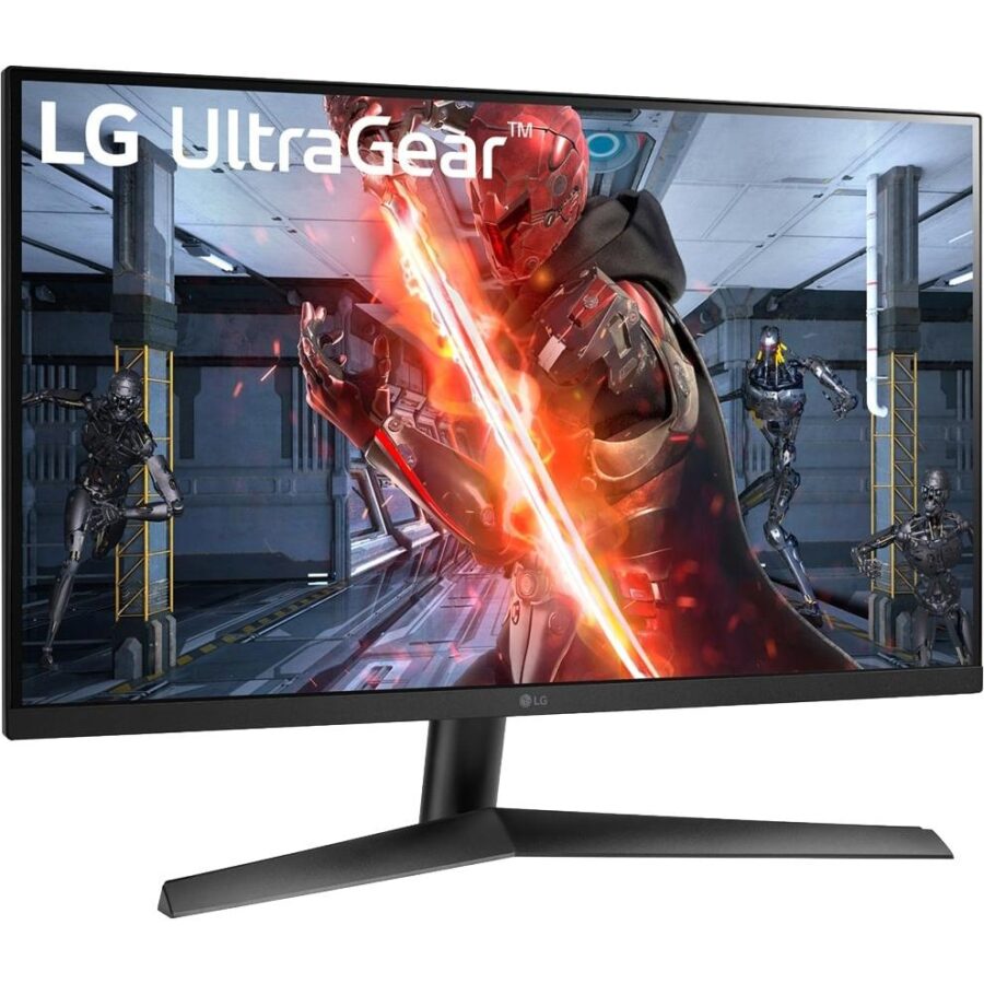 Монитор LG LCD 27GN60R-B/ LG UltraGear 27GN60R-B 27" IPS monitor, 1920x1080, 300cd/m2, 1000:1, 16:9, 1мс(GtG), HDMI, DP, 144Hz, 178/178, внешний БП, G-SYNC Compatible, FreeSync Premium, HDR10, VESA (100x100 мм), black — изображение 3