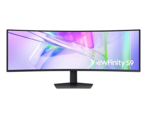 Купить Монитор Samsung 49" ViewFinity S9 S49C950UAI Curved (VA 32:9 5120x1440x120Hz 5ms 350cd 3000:1 178/178 1,07 млрд DP;HDMIx2; USB-C (90 Вт) USB3.0x3 Spk 2x5W HAS Tilt Swiv VESA Black - 4D-15180875 из реестра по лучшей цене