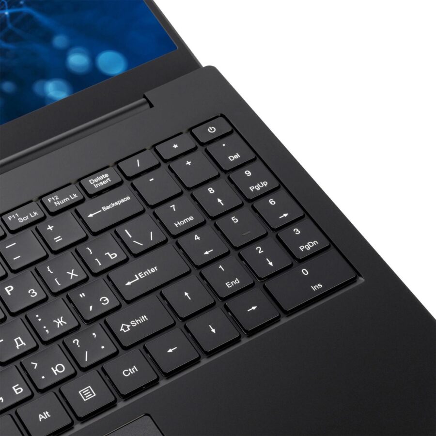 Ноутбук IRU Калибр 15EC3 Core i3 1115G4 16Gb SSD512Gb Intel Iris Xe graphics 15.6" IPS FHD (1920x1080) FreeDOS black WiFi BT Cam 7200mAh — изображение 4