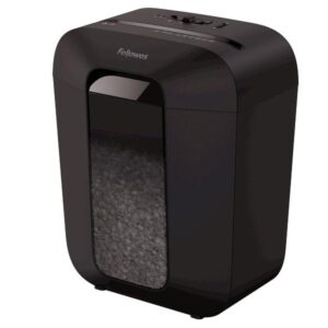 Купить Шредер Fellowes® Powershred® LX50, DIN P-4, 4х37мм, 9лст.,  17 лтр., уничт.: скрепки,скобы,карты Шредер Fellowes® Powershred® LX50 - 4D-14192671 из реестра по лучшей цене